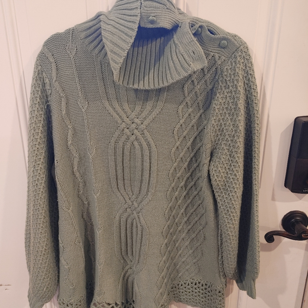 Cowl-neck Sweater